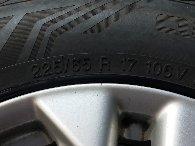 Recambio de juego llantas para nissan x-trail (t32) 360 referencia OEM IAM   225/65/17