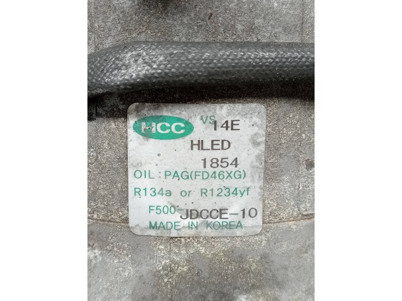 Recambio de compresor aire acondicionado para kia cee´d concept referencia OEM IAM F500JDCCE10  