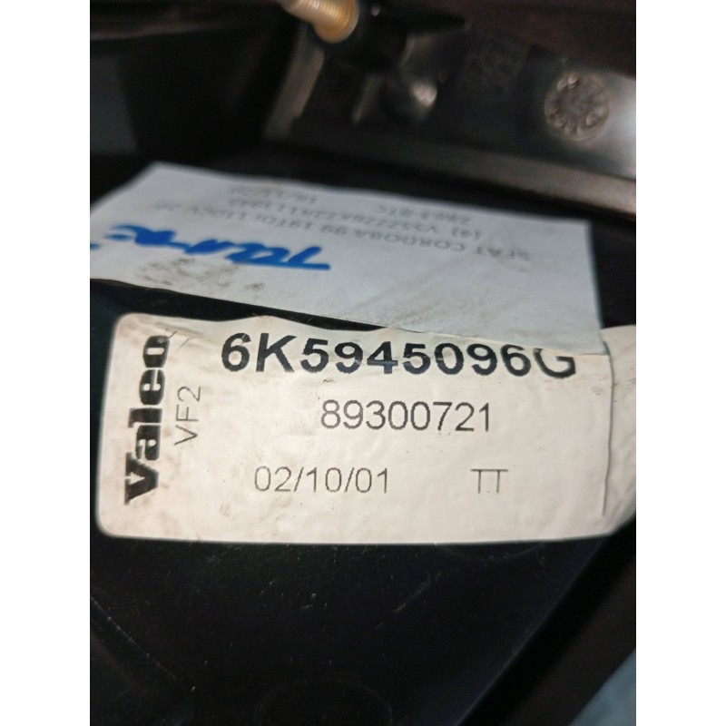 Recambio de piloto trasero derecho para seat cordoba berlina (6k2) sport referencia OEM IAM 6K5945096G 89300721 