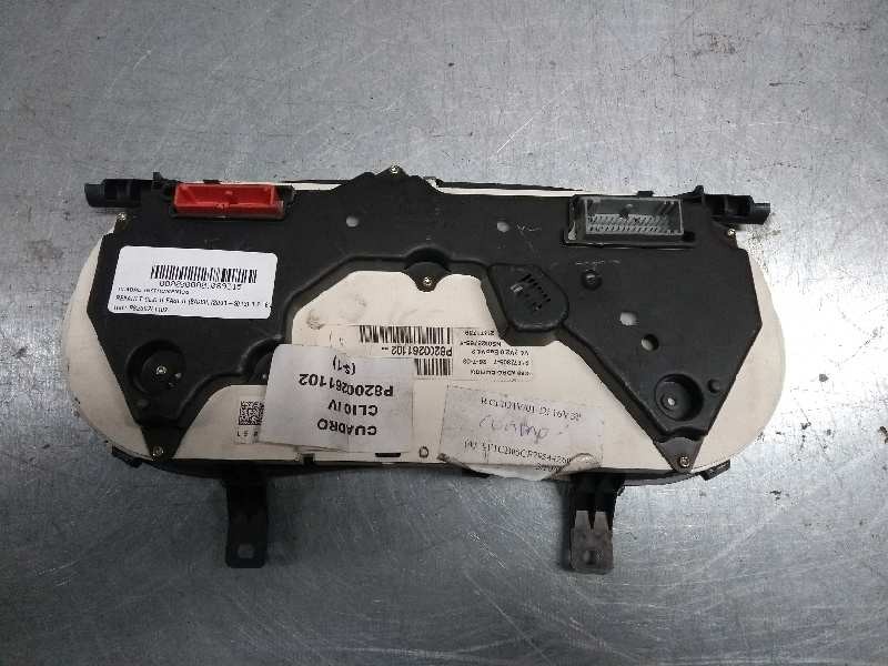Recambio de cuadro instrumentos para renault clio ii fase ii (b/cb0) 1.2 16v referencia OEM IAM P8200261102 NS0028765Y  Recambio de cuadro instrumentos para renault clio ii fase ii (b/cb0) 1.2 16v referencia OEM IAM P8200261102 NS0028765Y