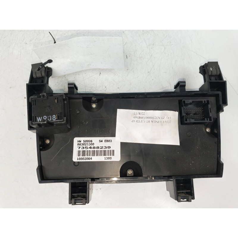 Recambio de mando calefaccion / aire acondicionado para fiat linea (110) 1.3 16v jtd cat referencia OEM IAM 735488239 A83021300 