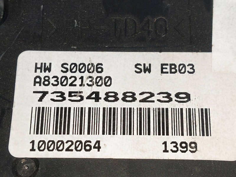 Recambio de mando calefaccion / aire acondicionado para fiat linea (110) 1.3 16v jtd cat referencia OEM IAM 735488239 A83021300 