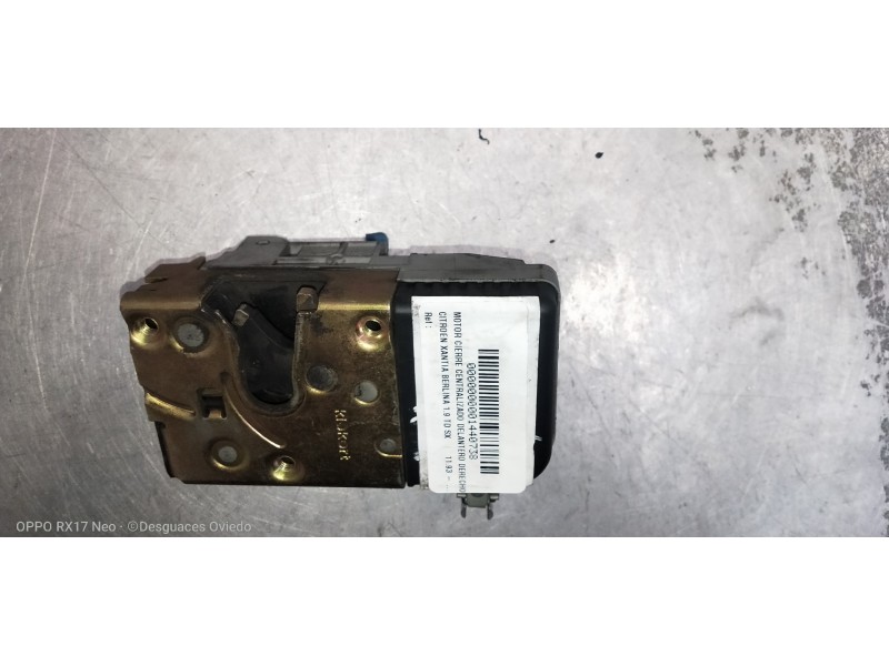 Recambio de motor cierre centralizado delantero derecho para citroen xantia berlina 1.9 td sx referencia OEM IAM   