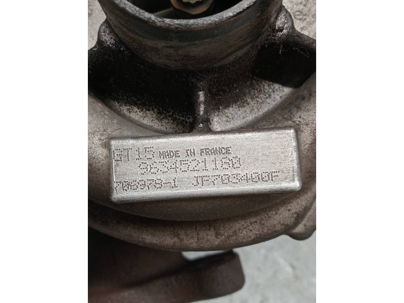 Recambio de turbocompresor para peugeot expert kasten komfort confort acristalato referencia OEM IAM 7069781 9634521180 