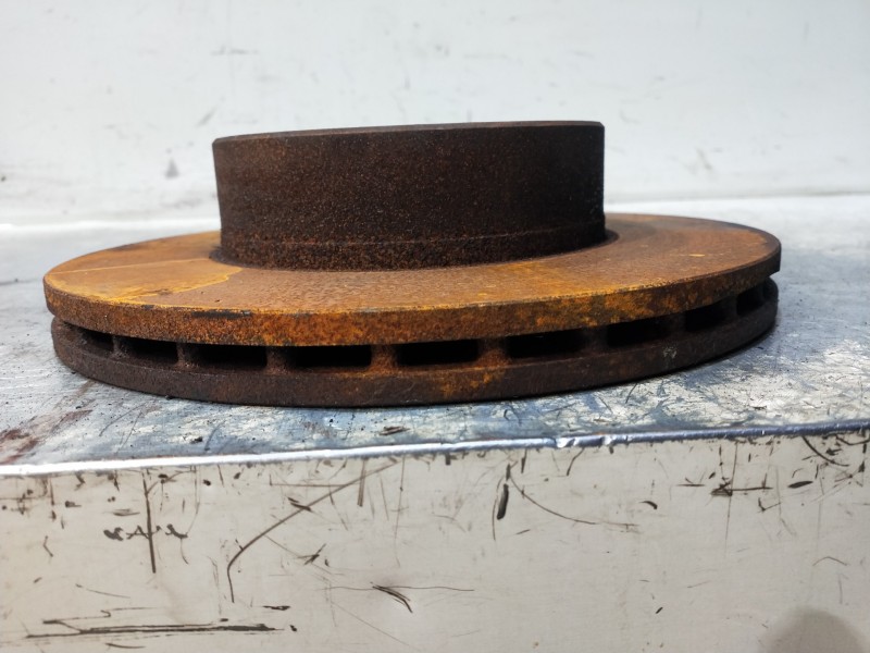 Recambio de disco freno delantero para fiat ducato caja cerrada 11 (desde 03.02) 2.0 jtd  batalla 2850 mm referencia OEM IAM   V