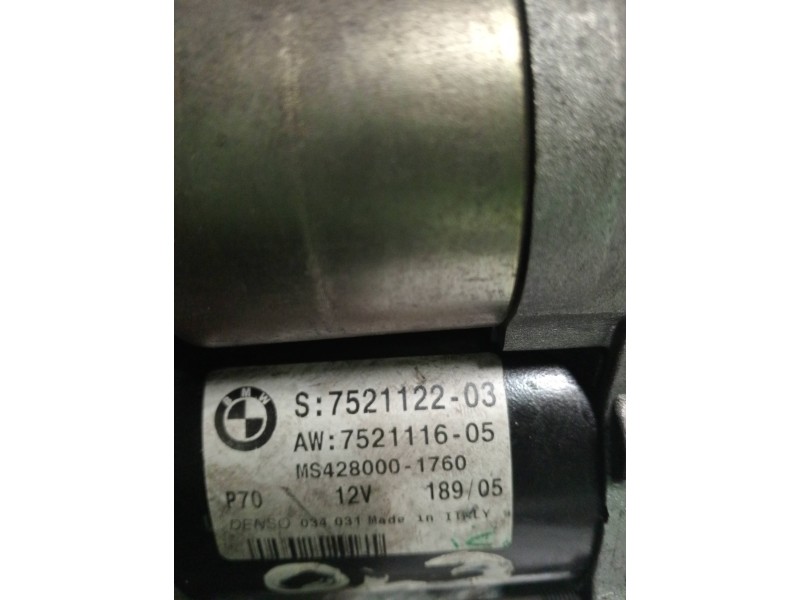 Recambio de motor arranque para bmw serie 3 berlina (e90) 325i referencia OEM IAM 752111605  