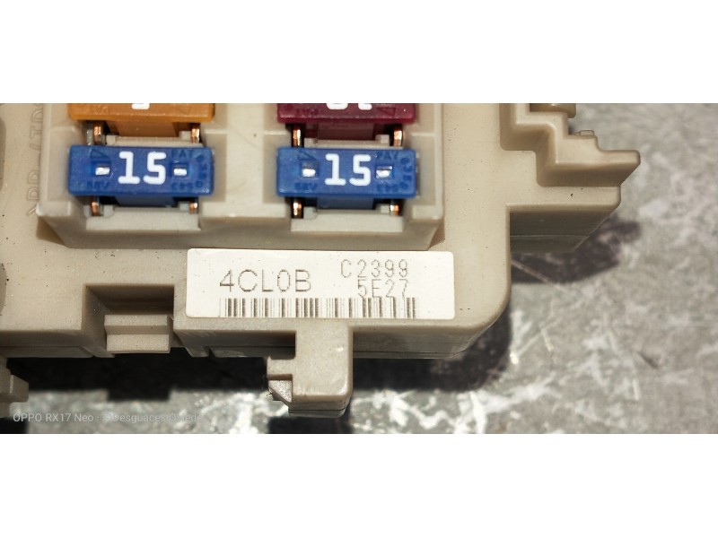 Recambio de caja reles / fusibles para nissan x-trail (t32) 360 referencia OEM IAM 4CL0B C23995E27 