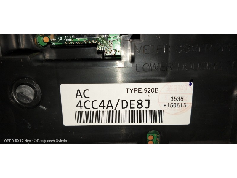 Recambio de cuadro instrumentos para nissan x-trail (t32) 360 referencia OEM IAM 4CC4A DE8J 