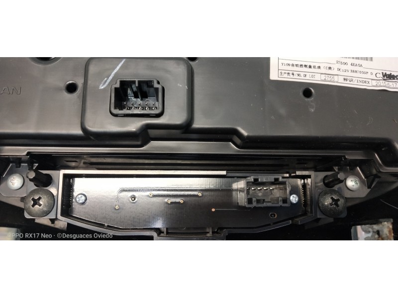 Recambio de mando calefaccion / aire acondicionado para nissan x-trail (t32) 360 referencia OEM IAM 275004EA0A  