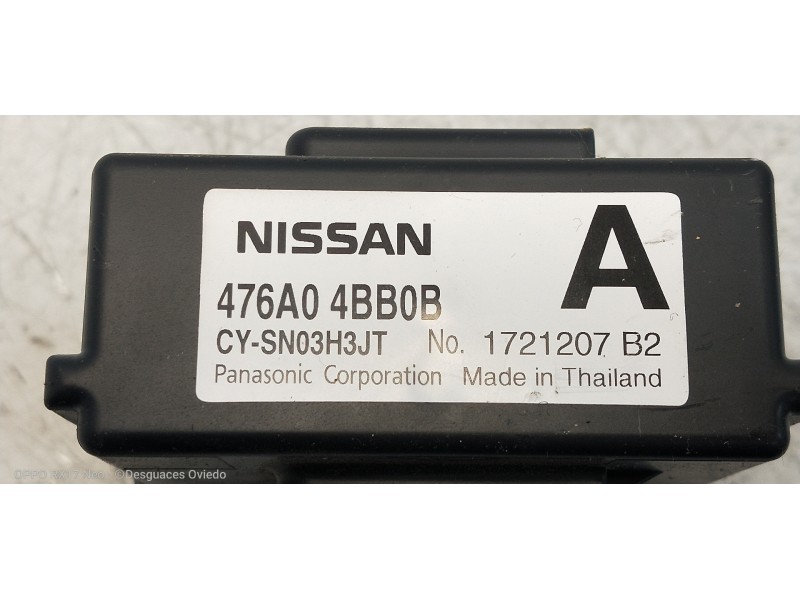 Recambio de modulo electronico para nissan x-trail (t32) 360 referencia OEM IAM 476A04BB0B  