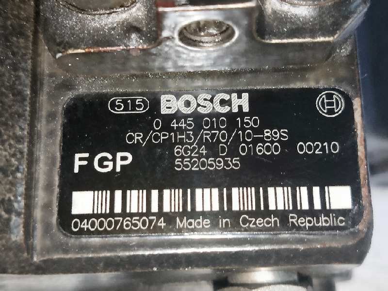 Recambio de bomba inyeccion para fiat stilo (192) 1.9 jtd cat referencia OEM IAM 0445010150 BOSCH 