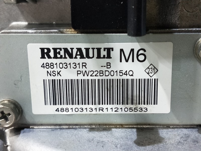 Recambio de columna direccion para renault scenic iii referencia OEM IAM 488103131R PW22BD0154Q 