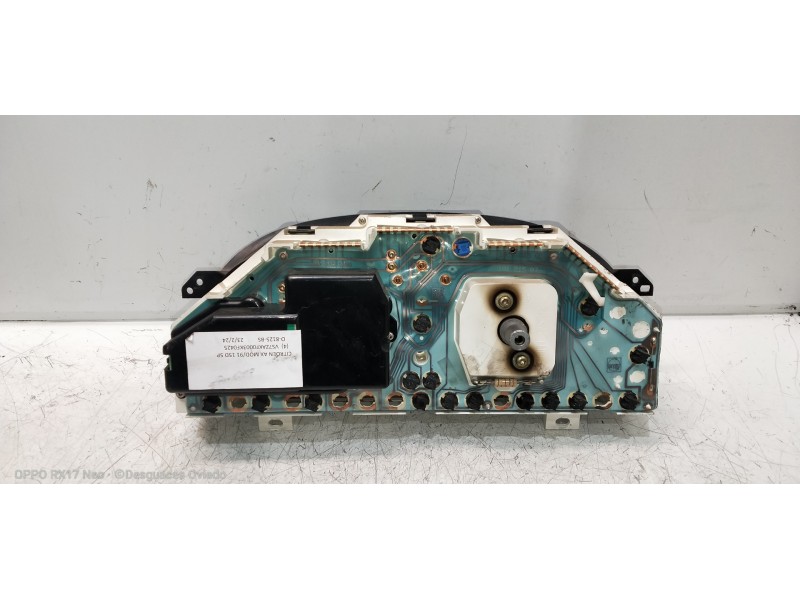 Recambio de cuadro instrumentos para citroen ax 1.5d armonia referencia OEM IAM 9623424080  