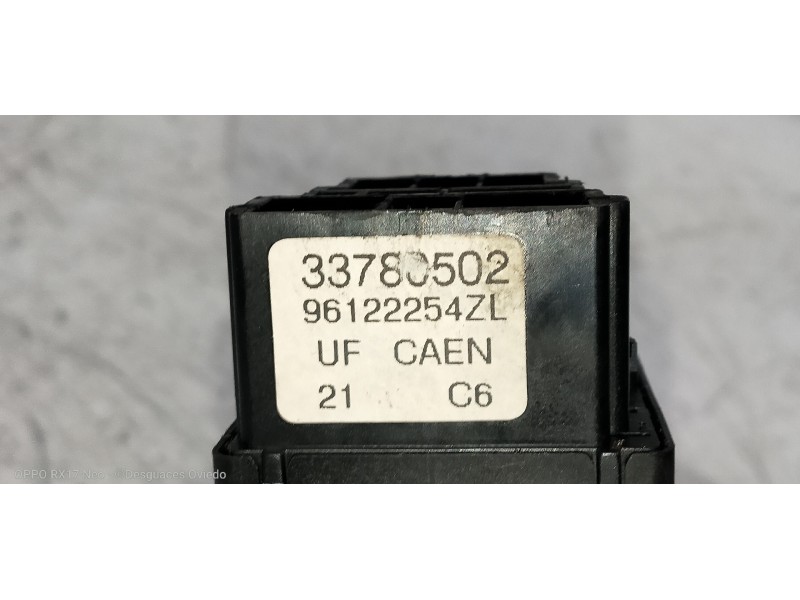 Recambio de mando luces para citroen ax 1.5d armonia referencia OEM IAM 96049597ZL 96122254ZL 