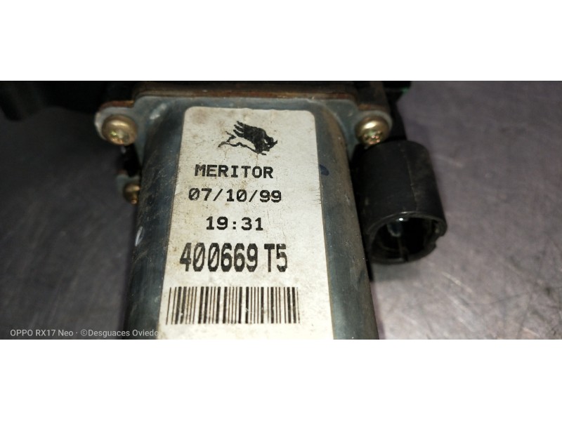 Recambio de elevalunas trasero izquierdo para renault scenic (ja..) 1.9 d rt referencia OEM IAM 400669T5  5P