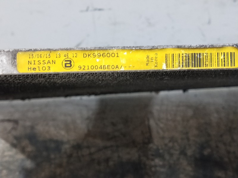 Recambio de condensador / radiador aire acondicionado para nissan x-trail (t32) 360 referencia OEM IAM 921004BE0A DK996001 