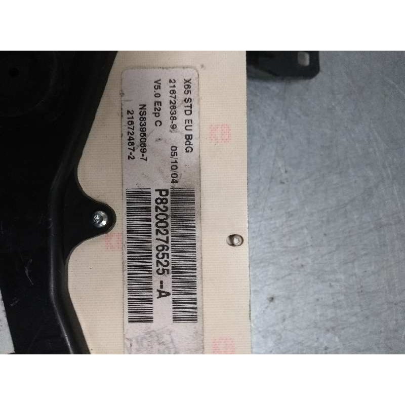 Recambio de cuadro instrumentos para renault clio ii fase ii (b/cb0) 1.5 dci diesel referencia OEM IAM P8200276525A NS83960697 