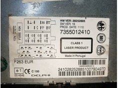 Recambio de sistema audio / radio cd para fiat doblo dynamic referencia OEM IAM 7355012410   2