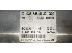 Recambio de centralita asr para mercedes clase e (w211) berlina e 270 cdi (211.016) referencia OEM IAM 0265109516 0335454132  2