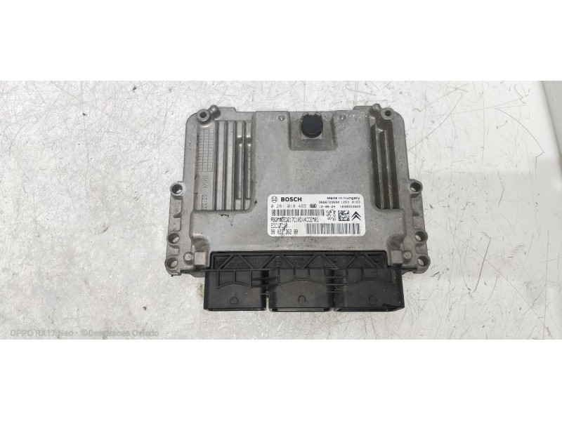 Recambio de centralita motor uce para citroen c3 tonic referencia OEM IAM 0281018465 9802236280 9666729680