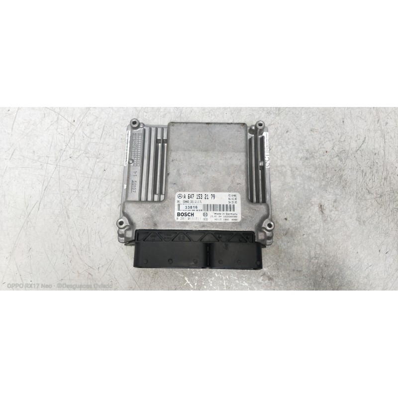 Recambio de centralita motor uce para mercedes clase e (w211) berlina e 270 cdi (211.016) referencia OEM IAM 0281011711 A6471532