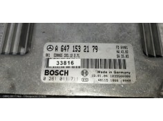 Recambio de centralita motor uce para mercedes clase e (w211) berlina e 270 cdi (211.016) referencia OEM IAM 0281011711 A6471532 2