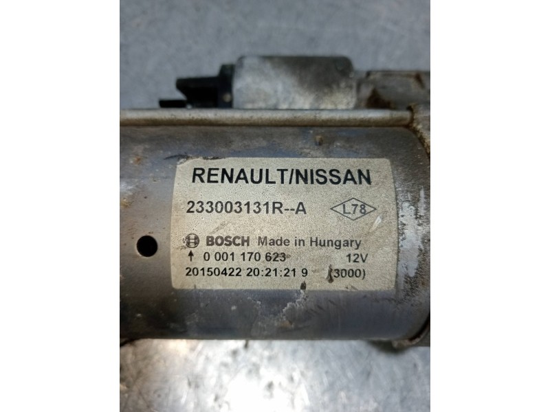 Recambio de motor arranque para nissan x-trail (t32) 360 referencia OEM IAM 233003131R 0001170623 