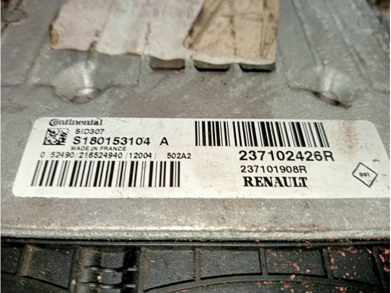 Recambio de centralita motor uce para renault scenic iii dynamique referencia OEM IAM S180153104A 237102426R 