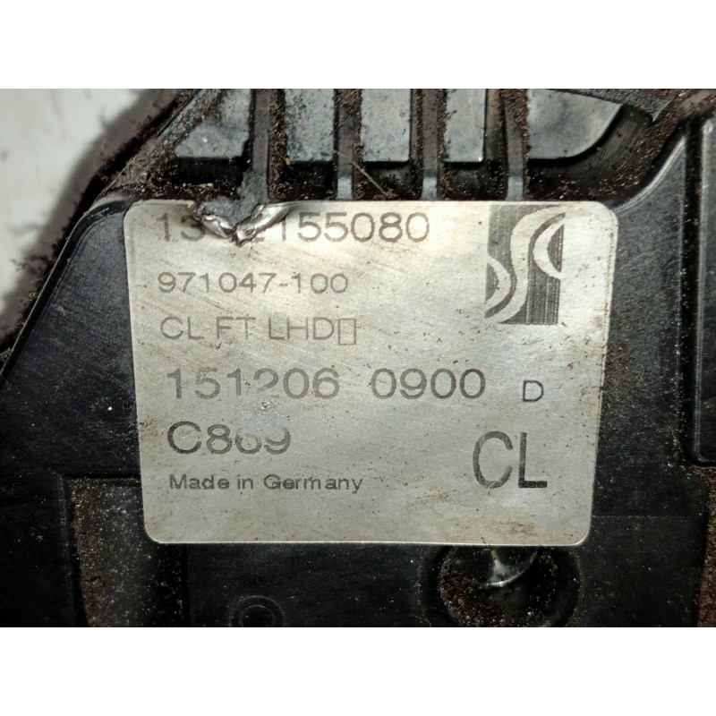 Recambio de motor cierre centralizado delantero izquierdo para peugeot boxer caja cerrada (rs 3000) (330/333) 2007 ) hdi (330) r