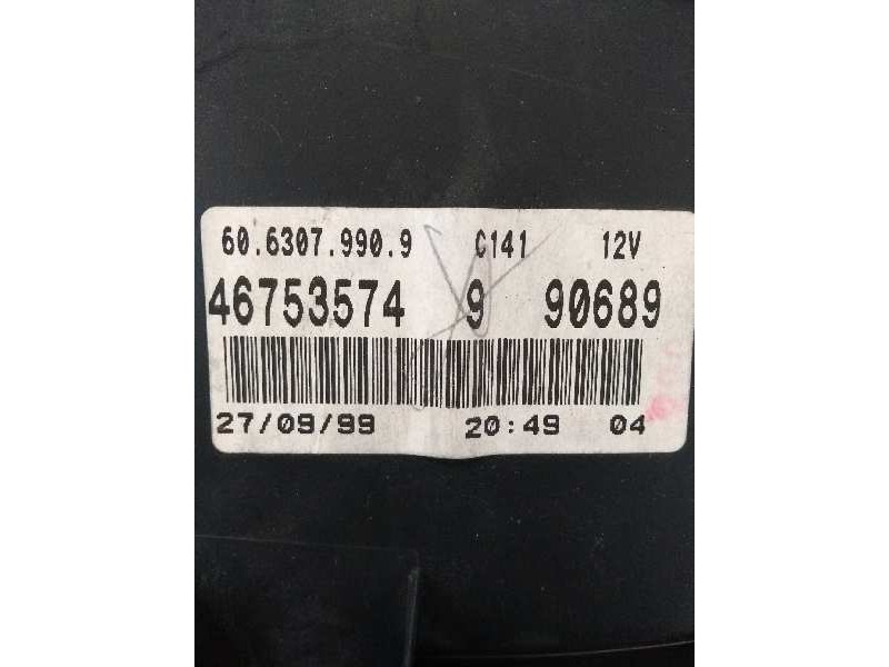 Recambio de cuadro instrumentos para fiat punto berlina (188) 1.9 diesel eco referencia OEM IAM 46753574 9 90689 6063079909