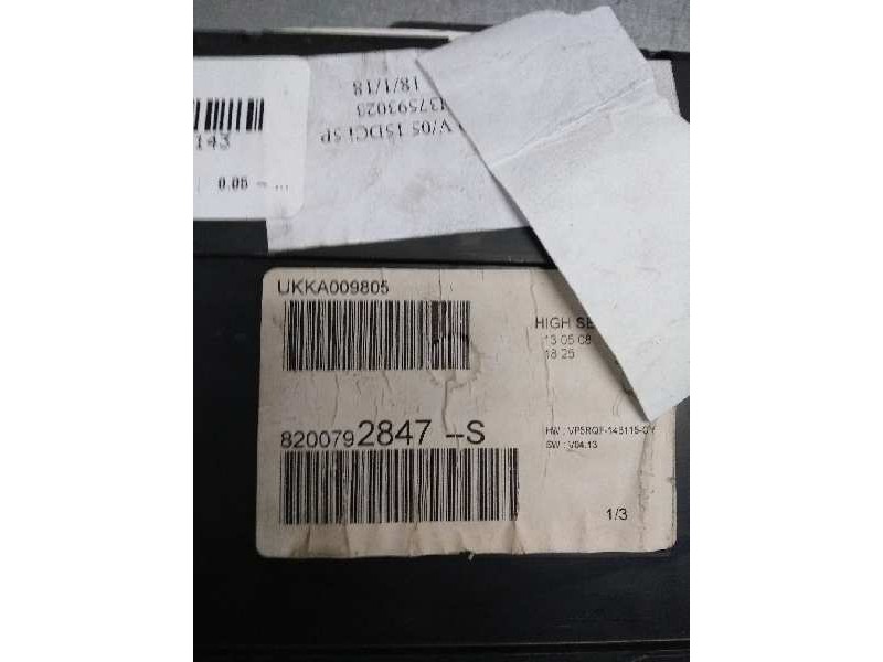 Recambio de cuadro instrumentos para renault clio iii 1.5 dci diesel cat referencia OEM IAM 8200792847S UKKA009805 