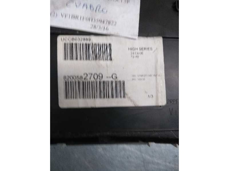 Recambio de cuadro instrumentos para renault clio iii 1.5 dci diesel fap referencia OEM IAM 8200582709G UCCB032889 