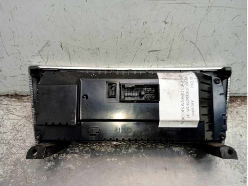 Recambio de mando calefaccion / aire acondicionado para mercedes clase clk (w209) coupe 270 cdi (209.316) referencia OEM IAM A20
