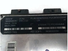 Recambio de centralita motor uce para fiat scudo (222) 1.9 d basis kasten referencia OEM IAM R04080028C 9650359580 9650360080 80 2