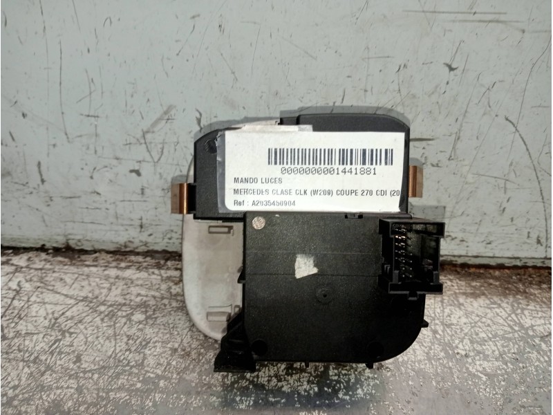 Recambio de mando luces para mercedes clase clk (w209) coupe 270 cdi (209.316) referencia OEM IAM A2035450904 04058530 A44065747