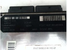 Recambio de centralita motor uce para fiat doblo cargo (223) 1.9 diesel cat referencia OEM IAM R04010042C 55185004 81082A 2