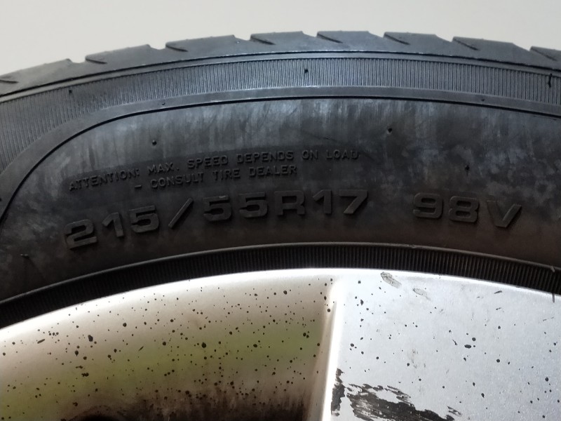 Recambio de juego llantas para skoda superb (3v3) active referencia OEM IAM   215/55/17
