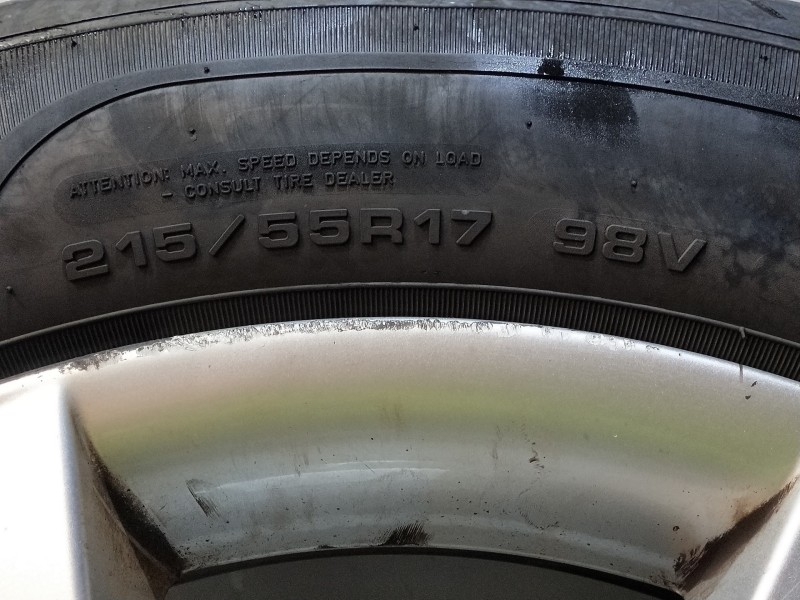 Recambio de juego llantas para skoda superb (3v3) active referencia OEM IAM   215/55/17