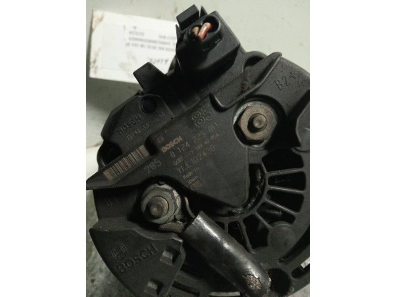 Recambio de alternador para mg rover mg zr 160 referencia OEM IAM 0124225011  