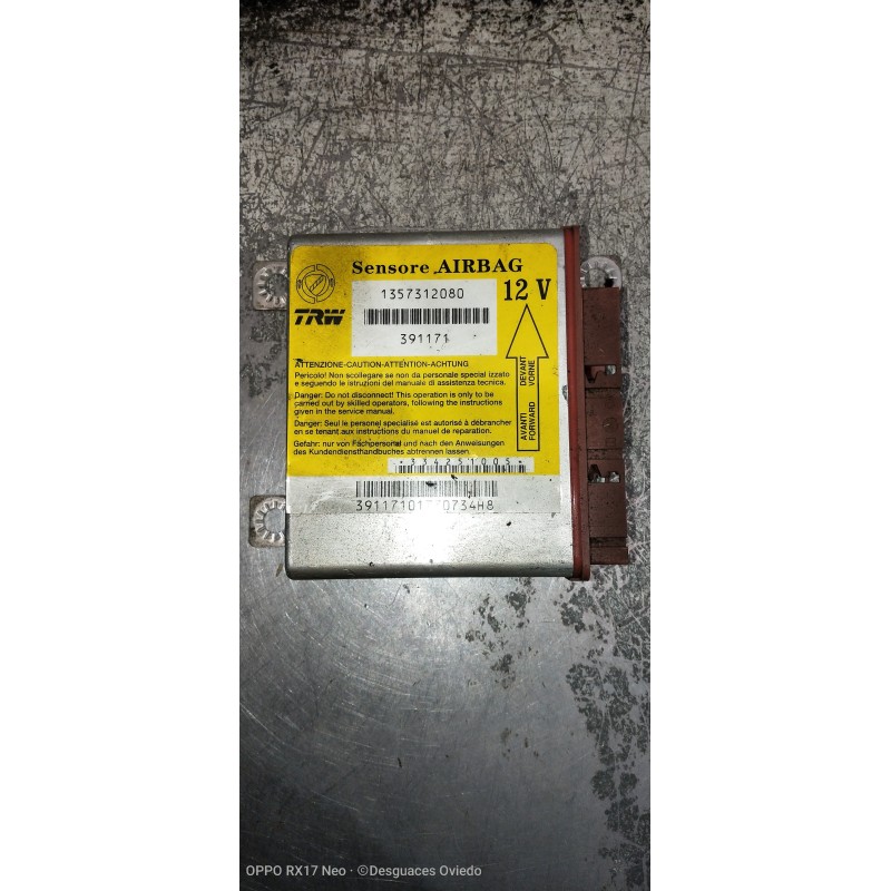 Recambio de kit airbag para peugeot boxer caja cerrada (rs 3000) (330/333) 2007 ) hdi (330) referencia OEM IAM 1357312080 391171