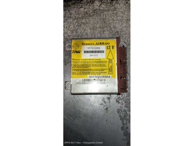 Recambio de kit airbag para peugeot boxer caja cerrada (rs 3000) (330/333) 2007 ) hdi (330) referencia OEM IAM 1357312080 391171