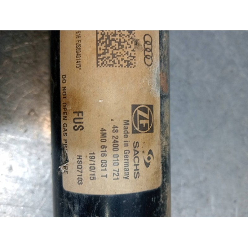 Recambio de amortiguador trasero derecho para audi q7 (4m) 3.0 tdi quattro referencia OEM IAM 482400010721 4M0616031T 
