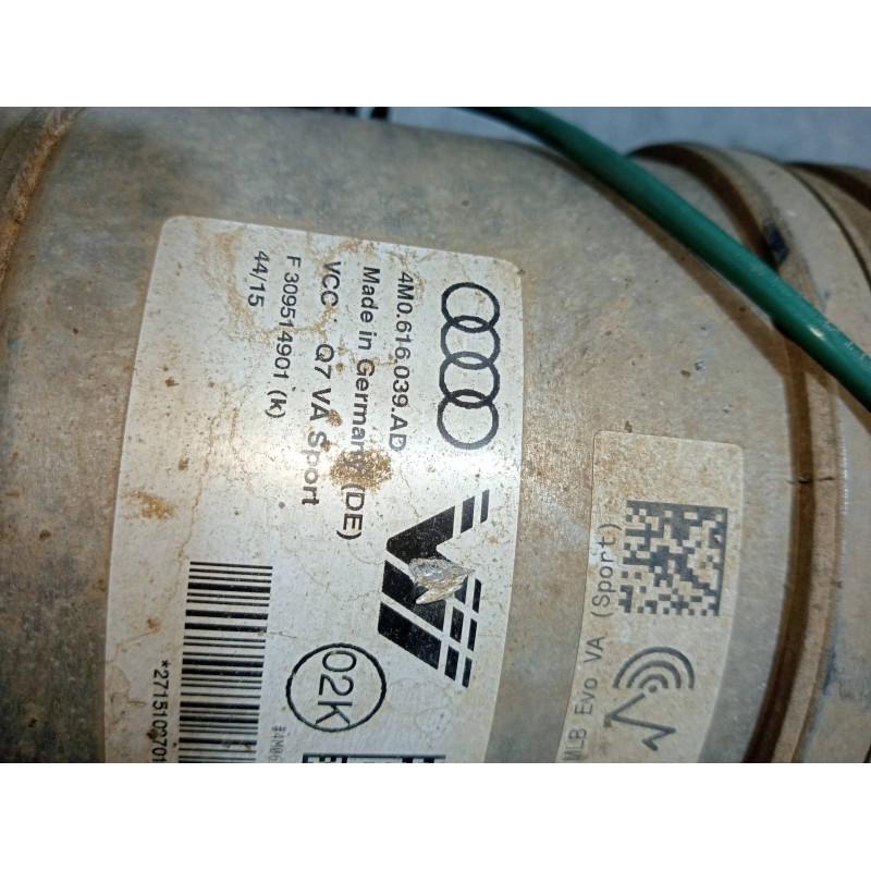 Recambio de amortiguador delantero derecho para audi q7 (4m) 3.0 tdi quattro referencia OEM IAM 4M0616039AD 4M0413038RH 