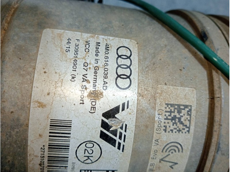 Recambio de amortiguador delantero derecho para audi q7 (4m) 3.0 tdi quattro referencia OEM IAM 4M0616039AD 4M0413038RH 