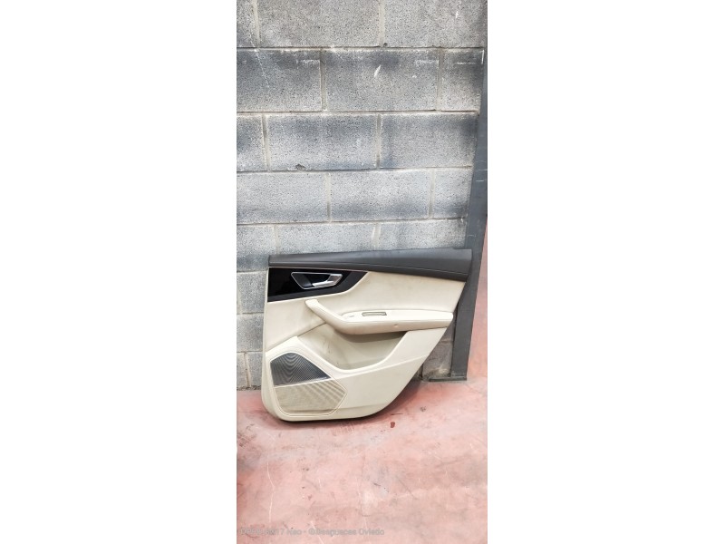 Recambio de juego tapizados / cartoneras para audi q7 (4m) 3.0 tdi quattro referencia OEM IAM   