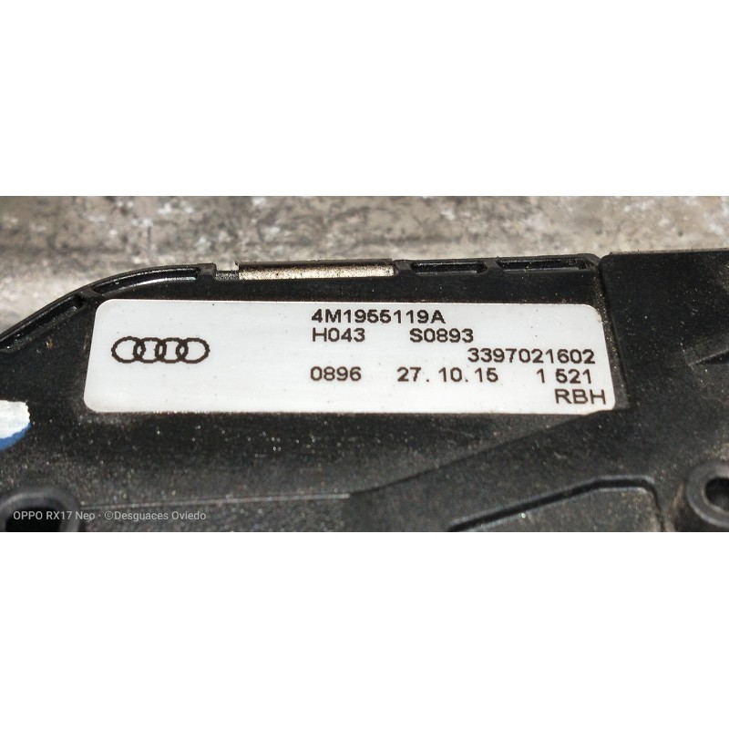 Recambio de motor limpia delantero para audi q7 (4m) 3.0 tdi quattro referencia OEM IAM 4M1955023B 4M1955119A 3397021602 