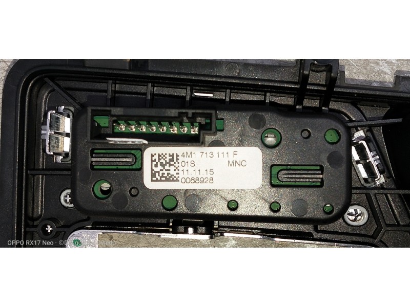 Recambio de mando multifuncion para audi q7 (4m) 3.0 tdi quattro referencia OEM IAM 4M1713111F 4M1927225A 