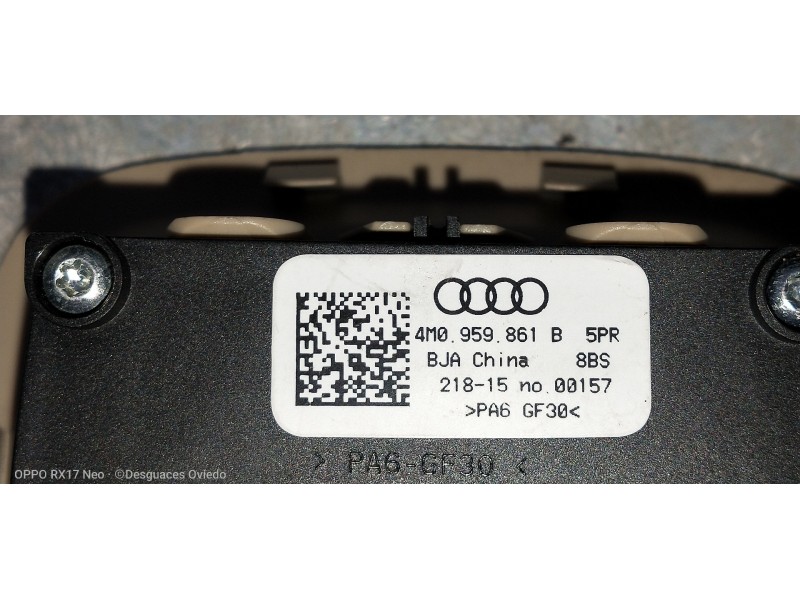 Recambio de mando multifuncion para audi q7 (4m) 3.0 tdi quattro referencia OEM IAM 4M0959861B  