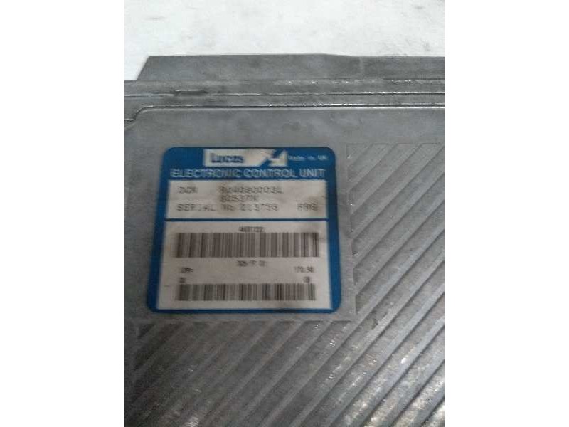 Recambio de centralita motor uce para fiat bravo (182) 1.9 turbodiesel referencia OEM IAM R04080003L 80537N  Recambio de centralita motor uce para fiat bravo (182) 1.9 turbodiesel referencia OEM IAM R04080003L 80537N