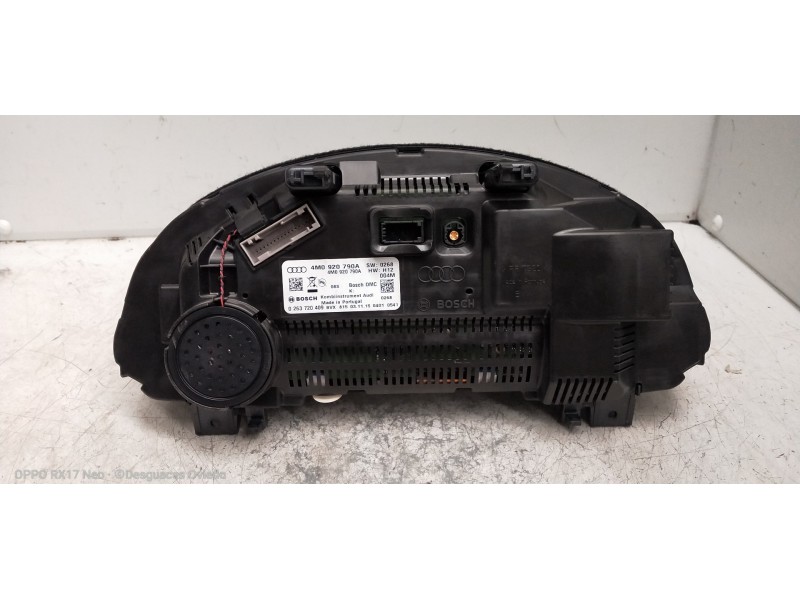 Recambio de cuadro instrumentos para audi q7 (4m) 3.0 tdi quattro referencia OEM IAM 4M0920790A 0263720409BVX 
